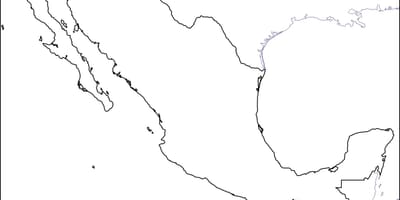 خاکہ نقشہ میکسیکو کی